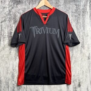 Trivium Size Medium Soccer Jersey Hard Rock Gothic Band Double Sided